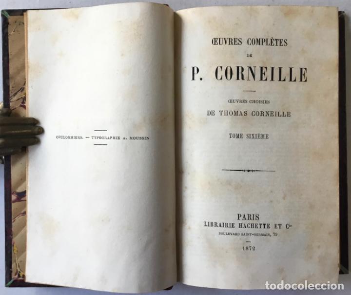 Libros antiguos: OEUVRES COMPL&Egrave;TES DE ... - CORNEILLE, P. - Foto 17