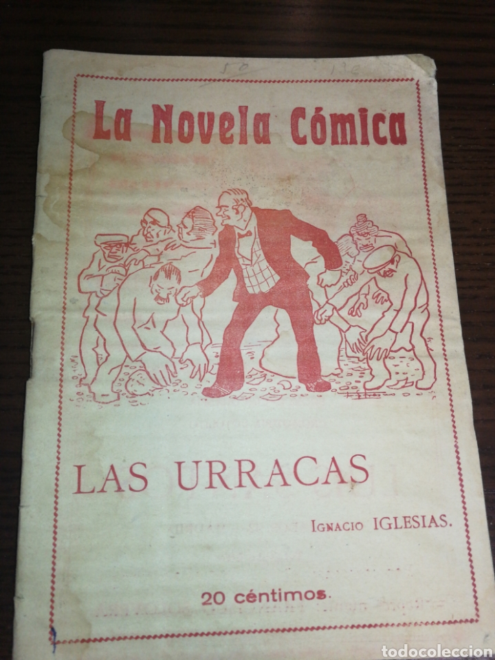 Livres anciens: (1917)LA NOVELA C&Oacute;MICA, LAS URRACAS. 48 P&Aacute;GINAS.