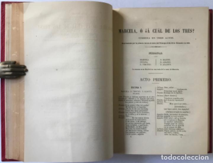 Libros antiguos: OBRAS DE... - BRETON DE LOS HERREROS, Manuel. - Foto 3