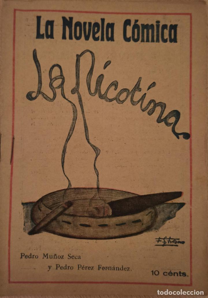 Antiquarische B&uuml;cher: La Nicotina. Pedro Mu&ntilde;oz Seca y Pedro P&eacute;rez Fern&aacute;ndez.