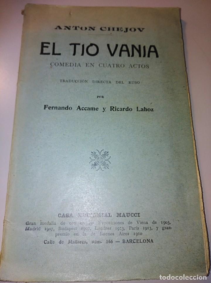 Libros antiguos: El t&iacute;o Vania - Foto 1