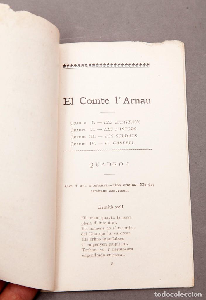 Libros antiguos: JOSEP CARNER : EL COMPTE LARNAU - Foto 3