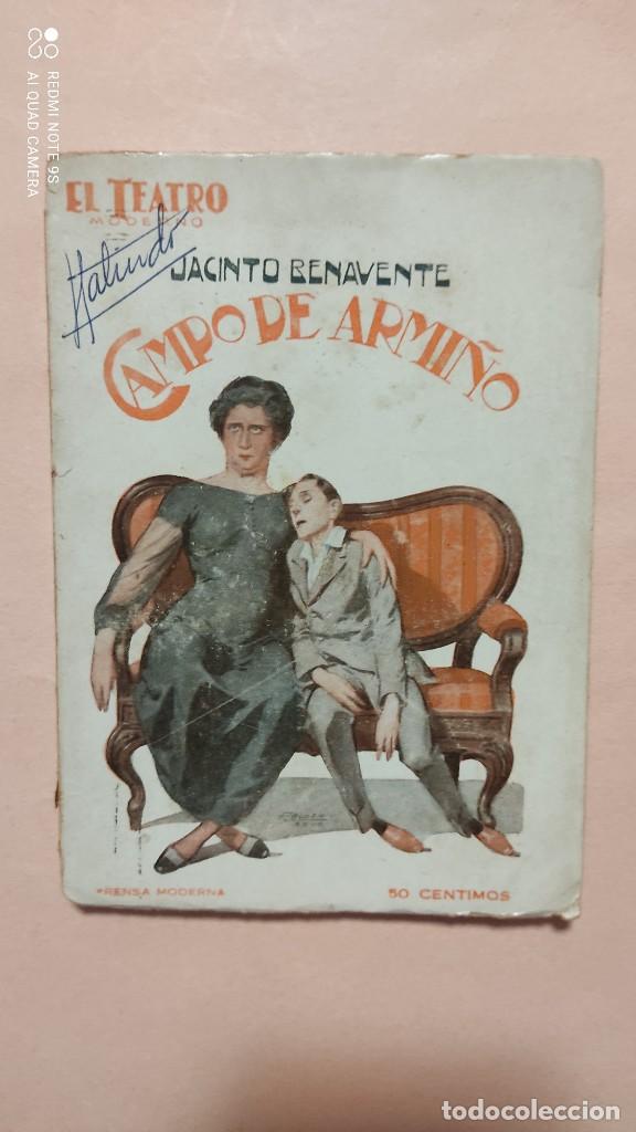 Libros antiguos: Benavente-Campo de armi&ntilde;o. - Foto 1