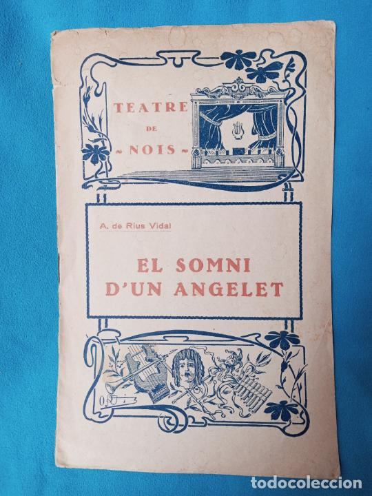 Libros antiguos: El somni dun Angelet - A. de Rius Vidal - Foto 1