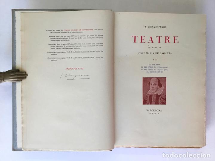 Libros antiguos: TEATRE. - SHAKESPEARE, William. - Foto 16