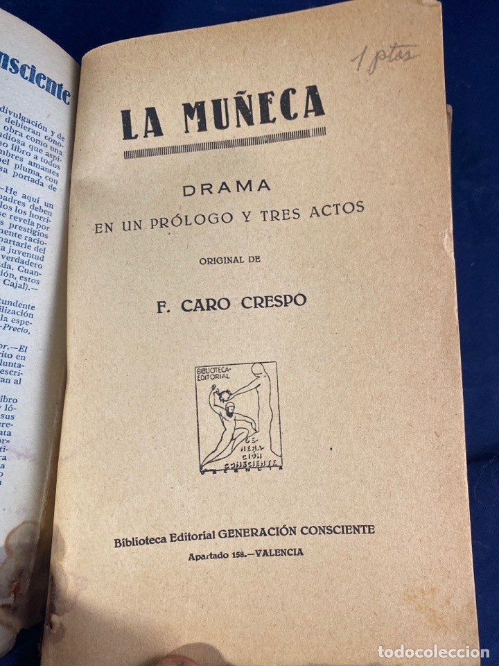 Libros antiguos: La mu&ntilde;eca - Foto 2