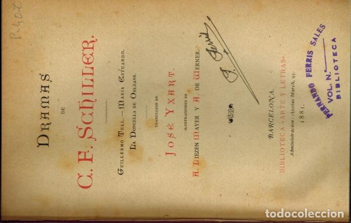 Libros antiguos: DRAMAS - Foto 2