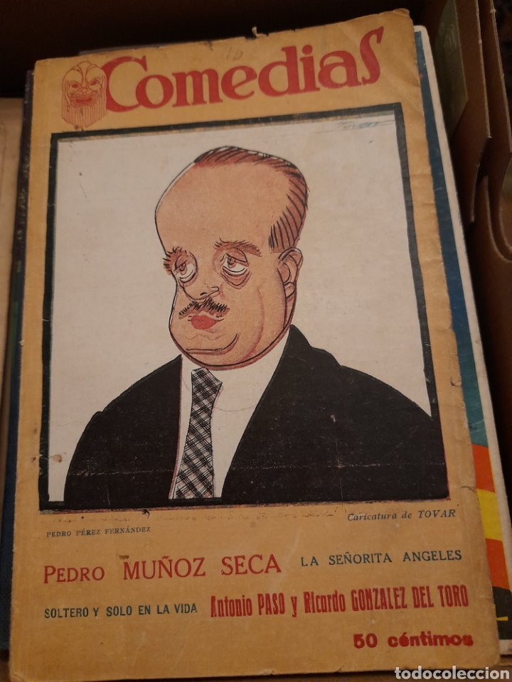 Libros antiguos: COMEDIAS ,de Pedro Mu&ntilde;oz Seca - Foto 1