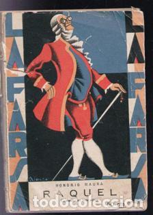 Libros antiguos: Raquel. Honorio Maura - Foto 1