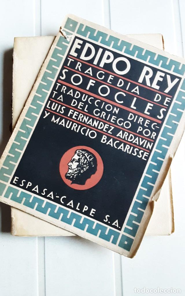 Libros antiguos: EDIPO REY, TRAGEDIA DE SOFOCLES - Foto 2