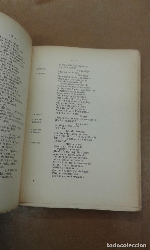 Libros antiguos: CYRANO de BERGERAC de Rostand 1928 - Foto 2
