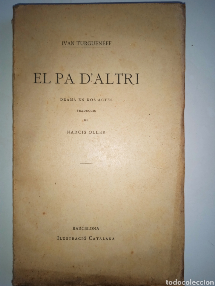 Libros antiguos: El pa d'altri