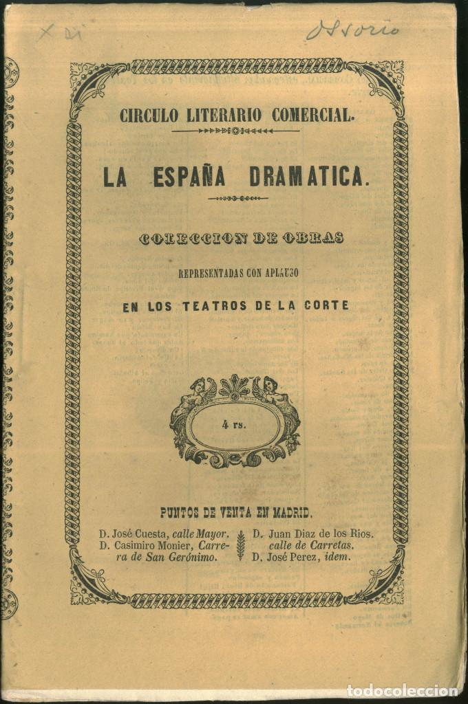Libros antiguos: OSSORIO, Fernando. El perro rabioso (La Espa&ntilde;a Dram&aacute;tica; 268) - Foto 1