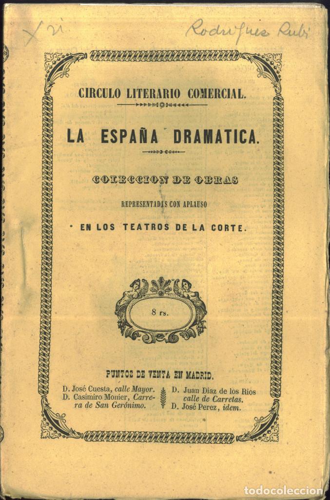 Libros antiguos: RODR&Iacute;GUEZ RUB&Iacute;, Tom&aacute;s. El agua mansa (La Espa&ntilde;a Dram&aacute;tica; 228) - Foto 1