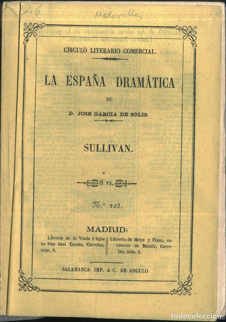 Libros antiguos: GIL, Isidoro. Sullivan (La Espa&ntilde;a Dram&aacute;tica; 203) - Foto 1