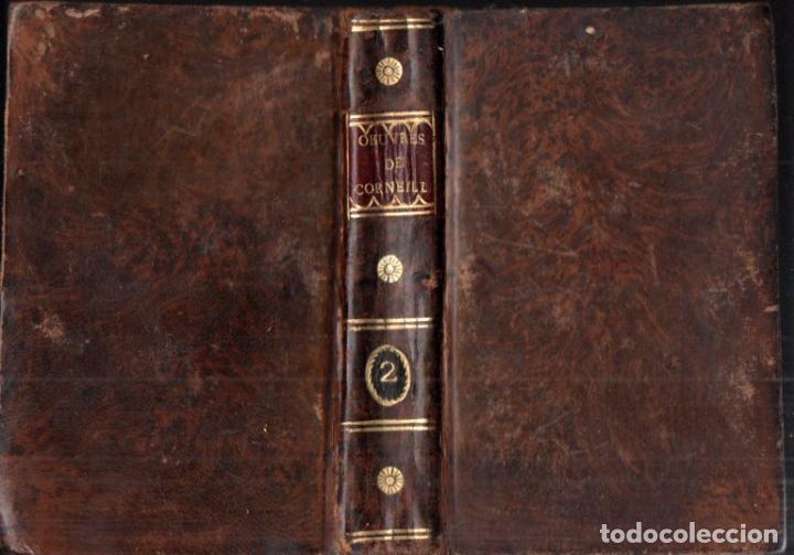 Libros antiguos: OEUVRES DE CORNEILLE TOME 2 (DIDOT, PARIS, 1800) - Foto 1