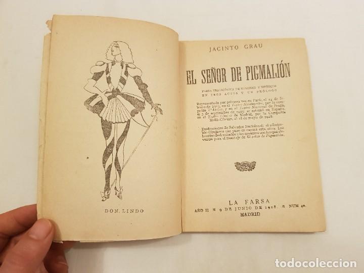 Libros antiguos: El se&ntilde;or de Pigmali&oacute;n. Jacinto Grau. - Foto 4