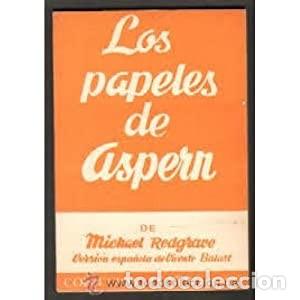 Libros antiguos: Los papeles de Aspern. Michael Redgrave - Foto 1