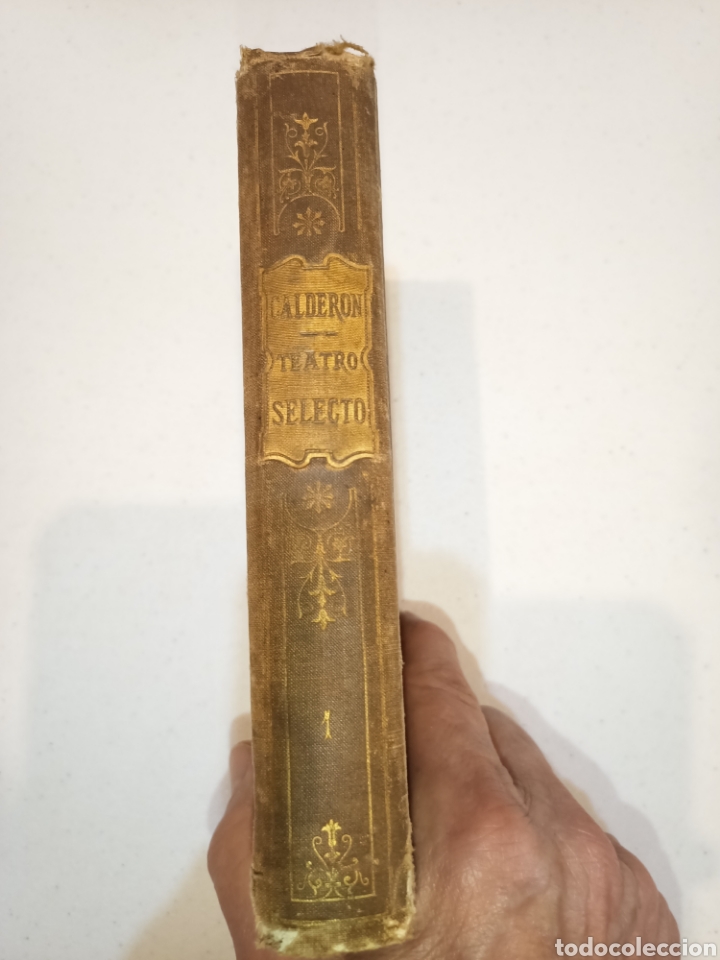 Libros antiguos: Teatro selecto de Calder&oacute;n de la barca - Foto 2