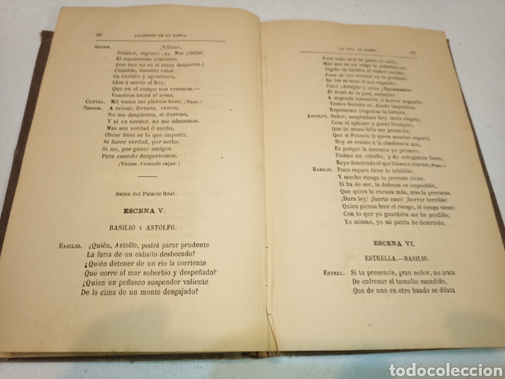 Libros antiguos: Teatro selecto de Calder&oacute;n de la barca - Foto 5