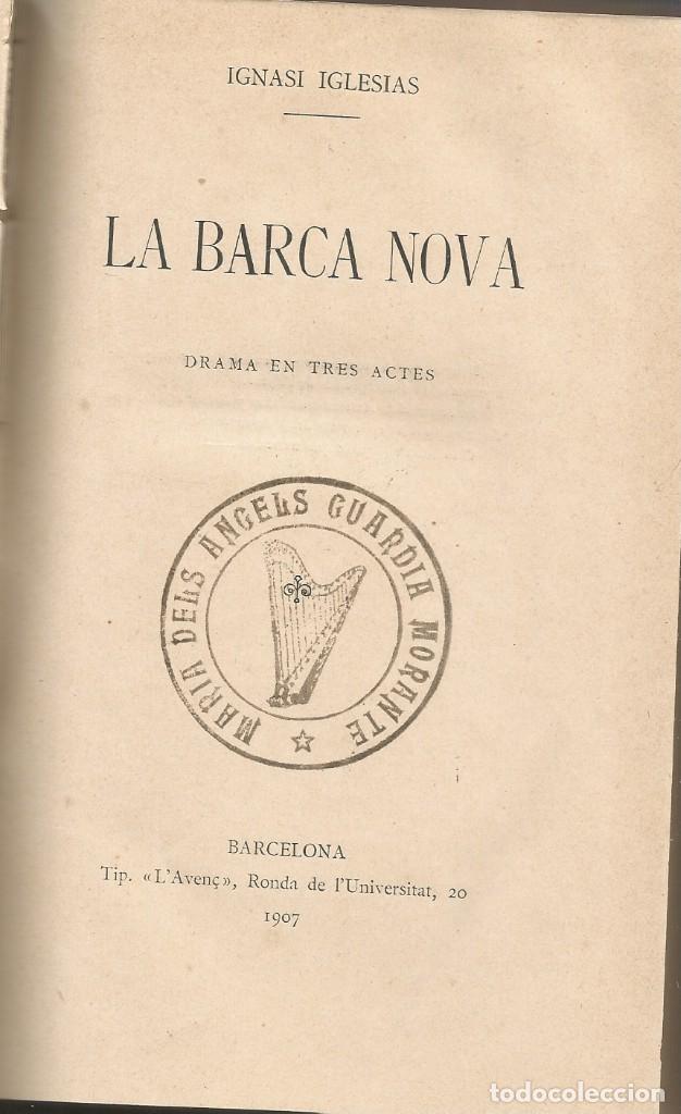 Libros antiguos: LA BARCA NOVA - Ignasi Iglesias - Foto 1