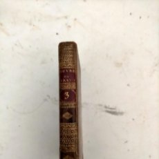 Libros antiguos: OBRAS COMPLETAS DE GRESSET NUEVA EDICIÓN - VOLUMEN III DE GRESSET FORMATO TAPA DURA. Lote 320311663