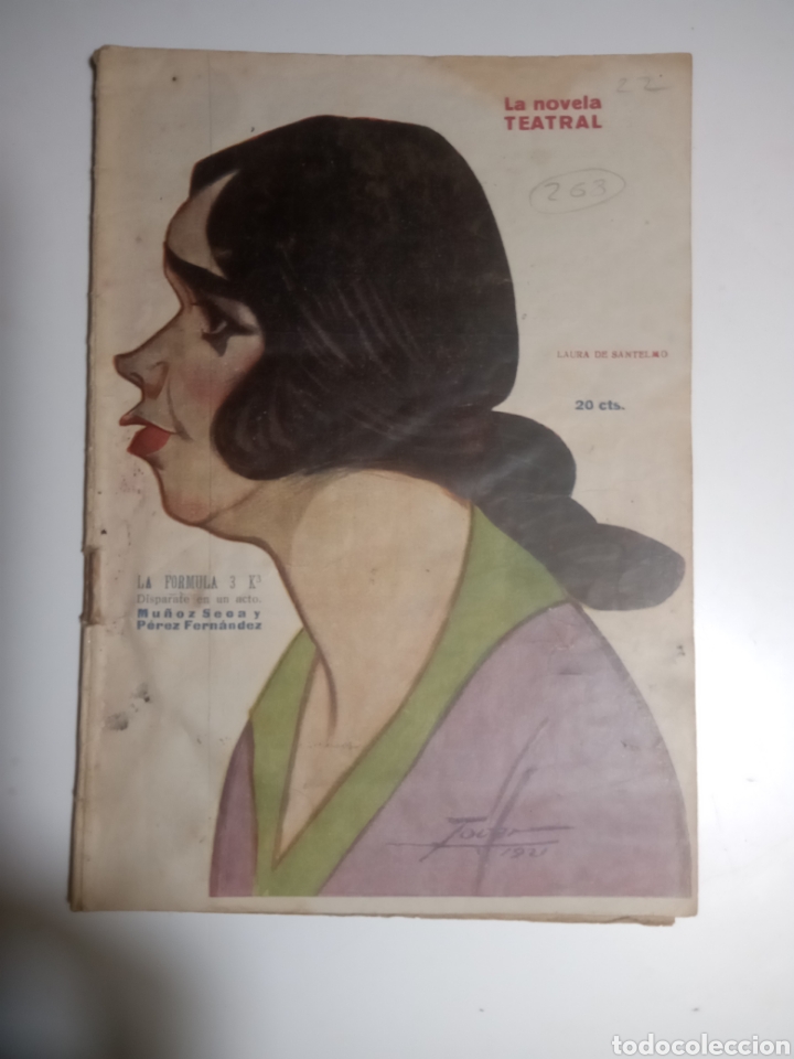 Livros antigos: La novela teatral.1922 ( 5 n&uacute;meros)