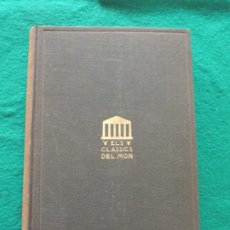 Libros antiguos: SHAKESPEARE - JULI CESAR. ANTONI I CLEOPATRA - EDITORIAL BARCINO - BARCELONA - 1930