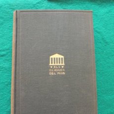 Libros antiguos: SHAKESPEARE - II - LA TEMPESTAT. L'AMANSIMET DE LA FERA - ELS DOS CAVALLERS DE VERONA - 1930