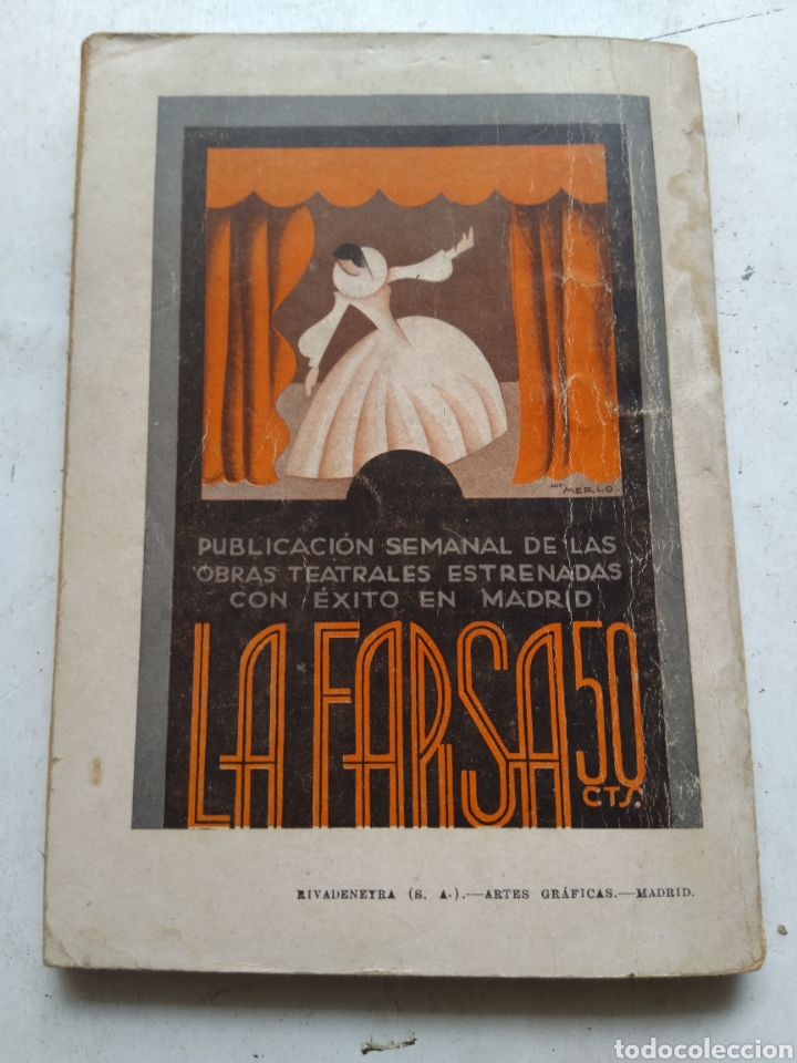 Libros antiguos: LA MARQUESONA/ANTONIO QUINTERO - Foto 4
