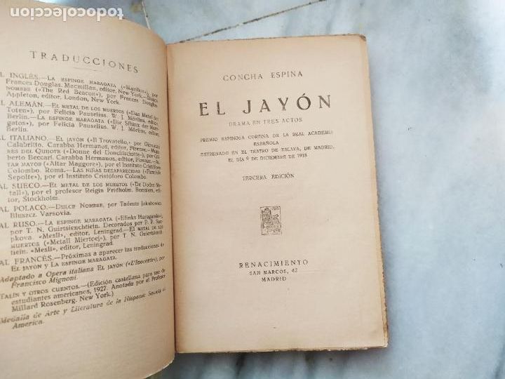 Libros antiguos: EL JAYON CONCHA ESPINA 1918 - Foto 3
