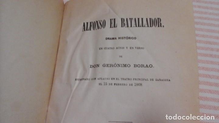 Libros antiguos: Alfonso el batallador - Foto 1