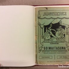 Libros antiguos: “GOIMAITASUNA” ANTZERTI 13’EN ZENBAKIA (1933) EUSKAL ANTZERTIAREN ILEROKOA. EUSKARAZ.. Lote 341893078