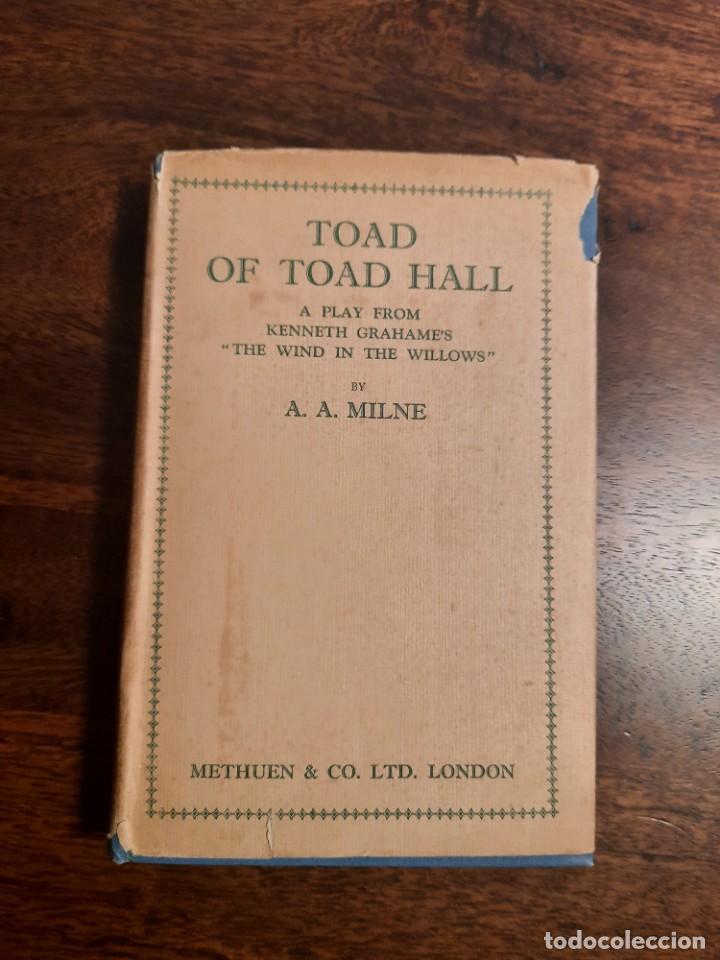 Libros antiguos: Toad of Toad Hall, A.A. Milne - Foto 1