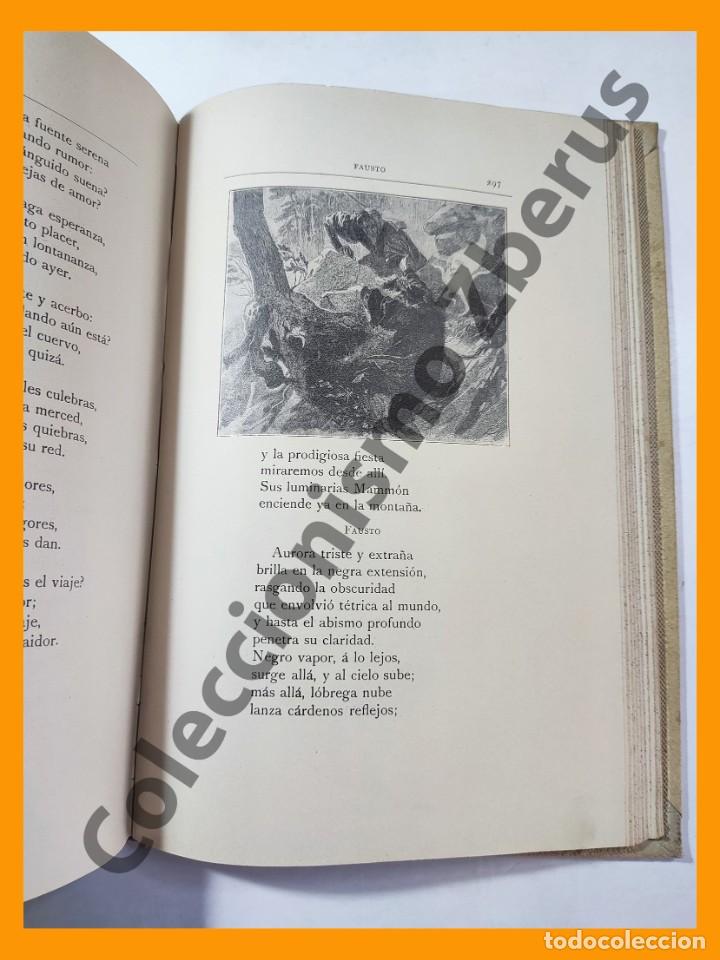 Libros antiguos: Fausto. primera parte - Juan Wolfango Goethe - Foto 3