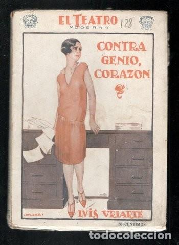 Libros antiguos: URIARTE, Luis: CONTRA GENIO, CORAZON. - Foto 1