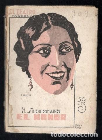 Libros antiguos: SUDERMANN, H: EL HONOR - Foto 1