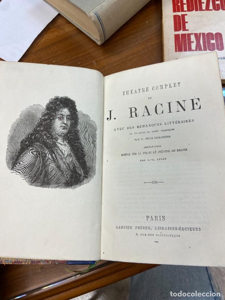 Libros antiguos: TH&Eacute;ATRE COMPLETE J.RACINE - Foto 1