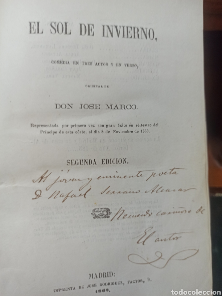 Libri antichi: TEATRO SIGLO XIX: VARIAS OBRAS ENCUADERNADAS EN UN TOMO LOMO PIEL, VER TITULOS EN DESCRIPCION