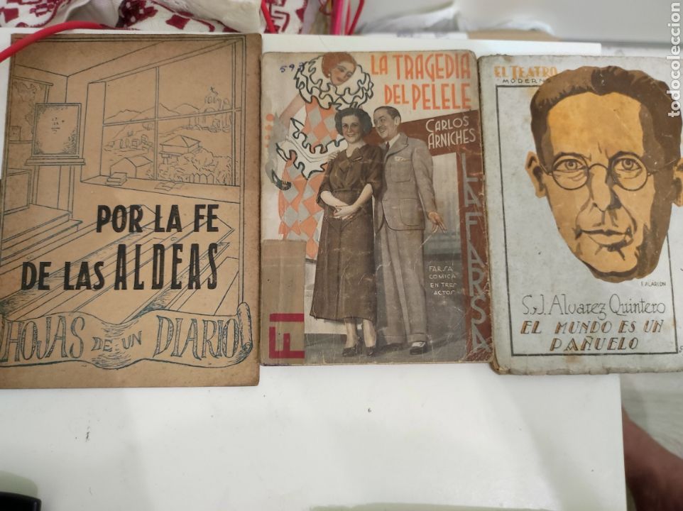 Old books: Tres libros antiguos a&ntilde;os 30 y 40