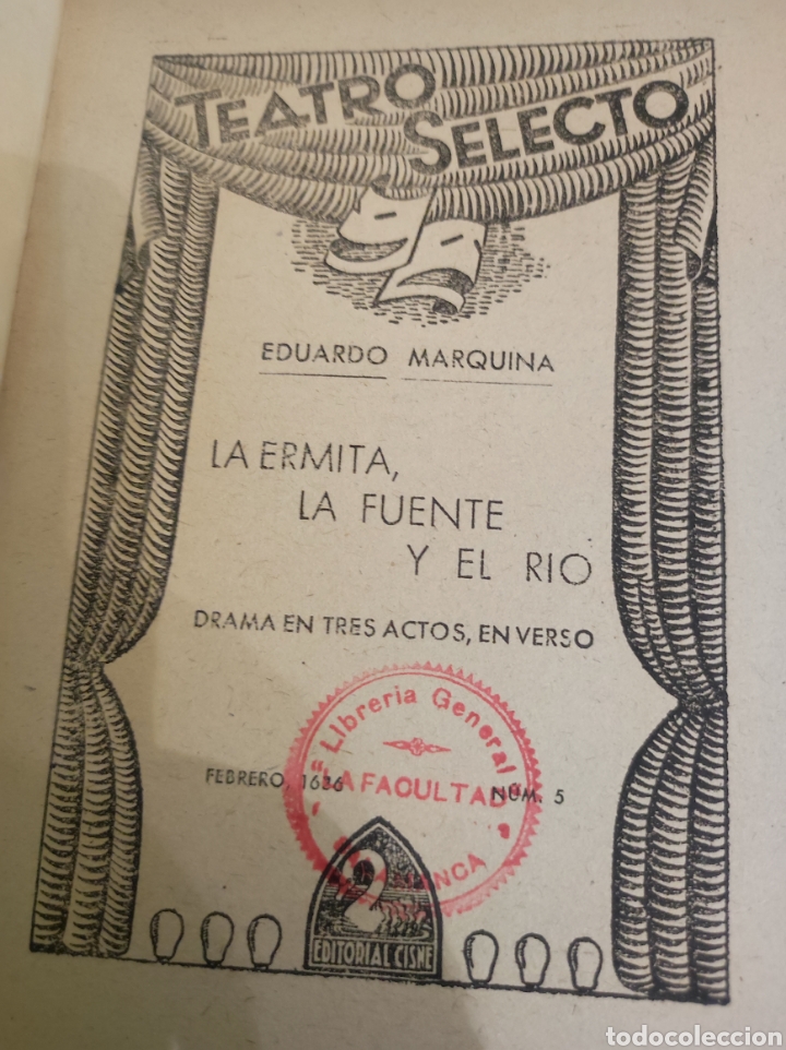 Libros antiguos: Libros de teatro a&ntilde;os 30 - Foto 5