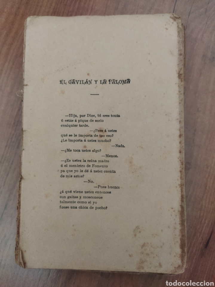 Libros antiguos: El gavil&aacute;n y la paloma - Foto 1