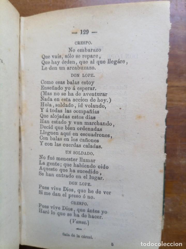 Libros antiguos: 1876 El alcalde de Zalamea - Foto 6