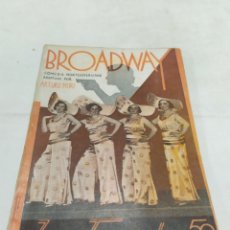 Libros antiguos: BROADWAY, ARTURO MORI, 1932 ZXY. Lote 355850945