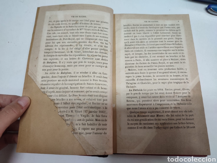 Libros antiguos: Jean Racine Britannicus - Foto 4
