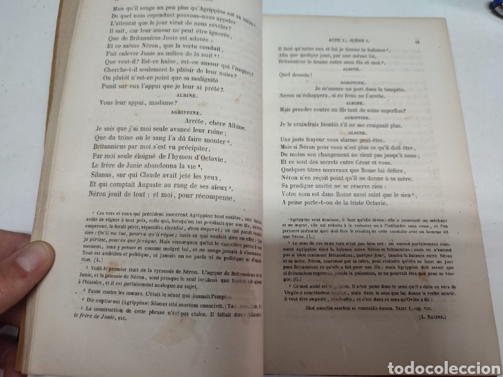 Libros antiguos: Jean Racine Britannicus - Foto 9