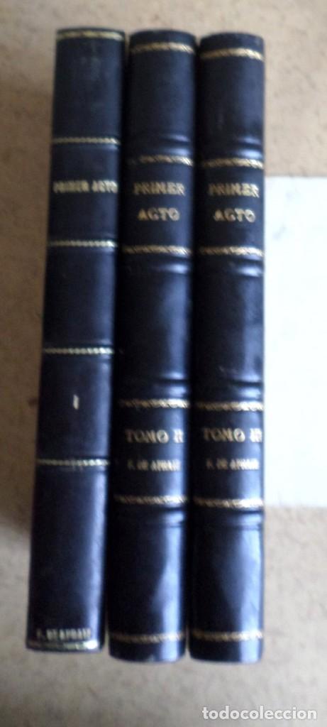 Libros antiguos: 3 libros PRIMER ACTO 1969 - 1971 - Foto 2