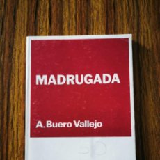 Libros antiguos: BUERO VALLEJO, ANTONIO. MADRUGADA: EPISODIO DRAMÁTICO EN DOS ACTOS. (COLECCIÓN TEATRO; 96). Lote 363853880