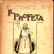Libros antiguos: SERAFÍ PITARRA : IL PROFETA (C. 1900) ILUSTRADO POR PELLICER. Lote 364246376