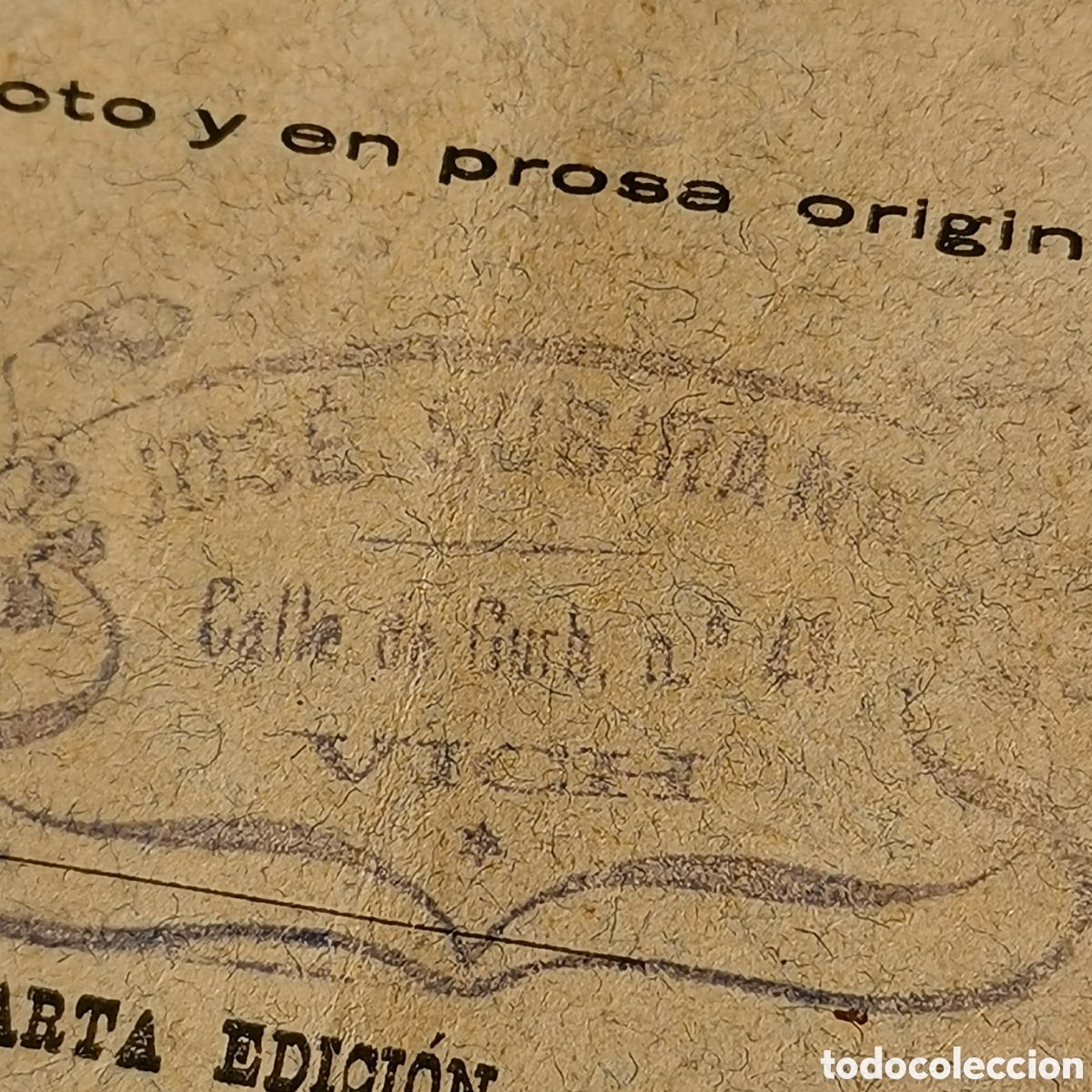 Libros antiguos: Librito de Teatro Los Corridos de 1911, Ram&oacute;n de Marsal - Foto 3